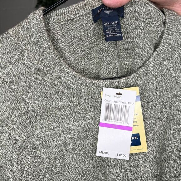 Dockers long sleeve dress sweater - Picture 3 of 5